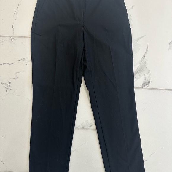 ZARA Womens Black Trouser Pants Size 4 EUC Work party - Picture 2 of 8